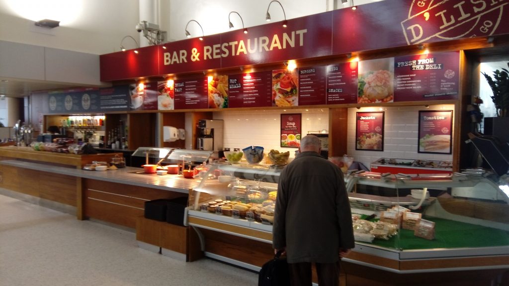 Inverness airport restaurant