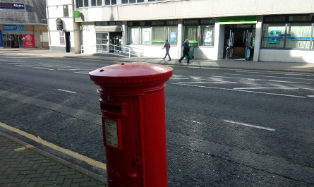 Postbox collection Young Street Inverness